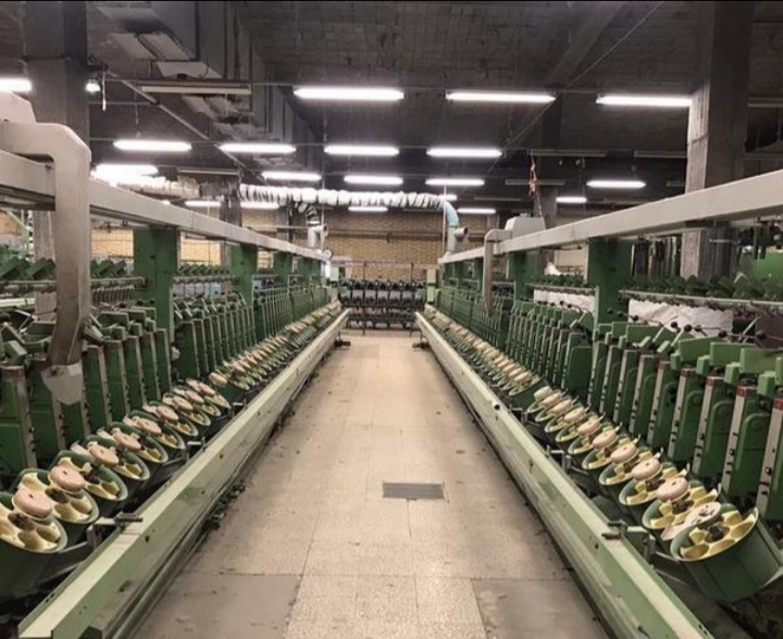 فروش کارخانه ۳۰ هزار متری تولید نخ در منطقه صنعتی کویر کاشان