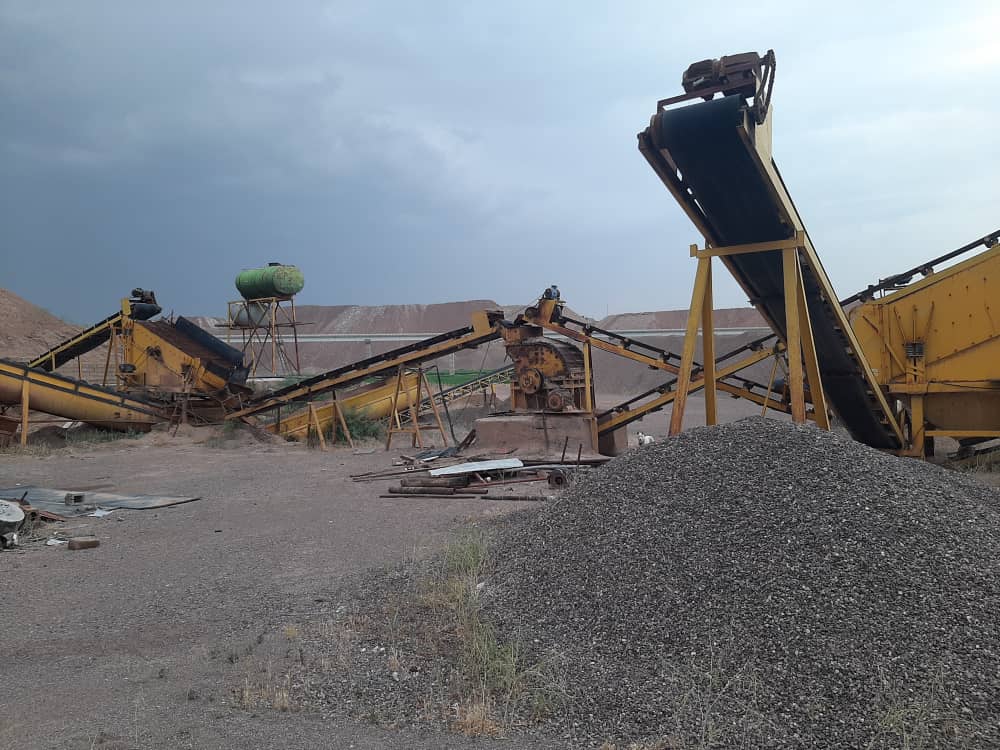 فروش معدن شن و ماسه فعال سوددهی بالا در شهر صنعتی پرند